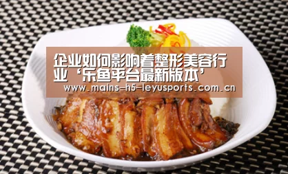 企业如何影响着整形美容行业‘乐鱼平台最新版本’(图4) 乐鱼极致竞技体验