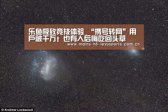 乐鱼极致竞技体验_“携号转网”用户破千万!也有人后悔吃回头草(图3) 乐鱼体育App下载
